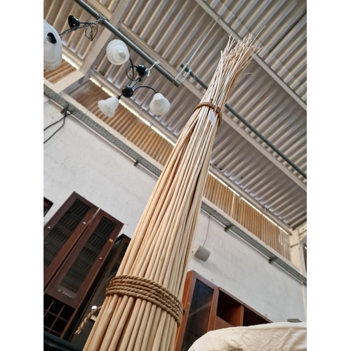 114 - Bamboo / Cane Free Standing Decoration, (Approx. 195cm)