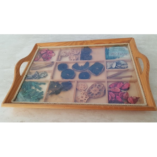 667 - Assorted Home Decor Decorative Tray, Porcelain Plate, and Others (x3)