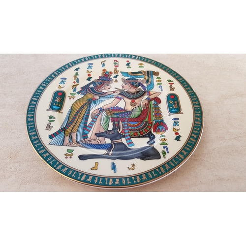 667 - Assorted Home Decor Decorative Tray, Porcelain Plate, and Others (x3)