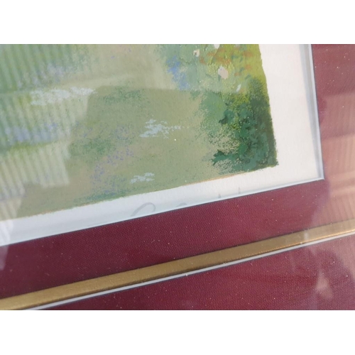 706 - Framed Watercolour Titled 