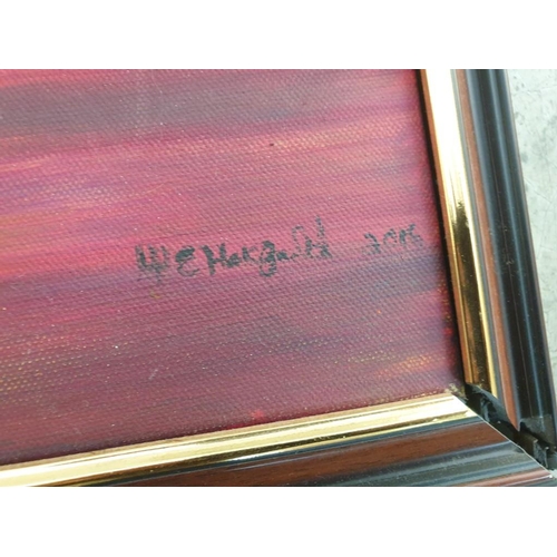 709 - Framed Oil on Canvas by Local Artist (80 x 60cm)