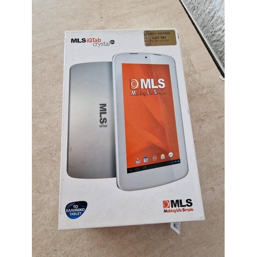 191 - MLS iQTab Tablet, Model: IQ7100 with Box