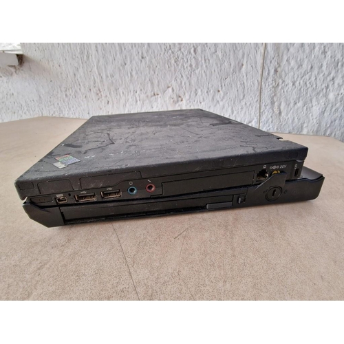 194 - IBM Thinkpad X60 with 'X6 Ultra Base', A/F, Untested, Possibly for Spares or Repair