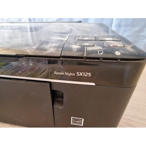 315 - Epson Stylus SX125 Printer / Scanner Together with Qty of Toner Cartridges (Untested)