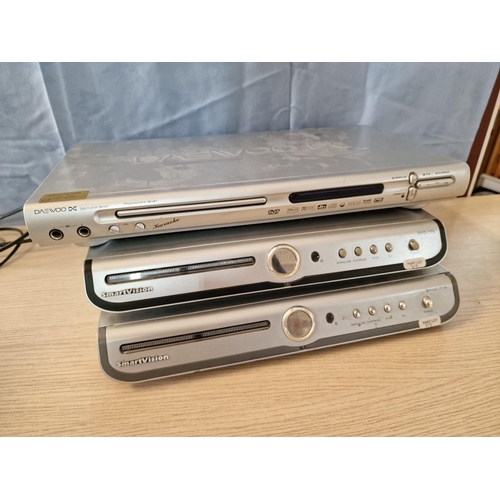 317 - 3 x DVD Players (A/F, Untested)