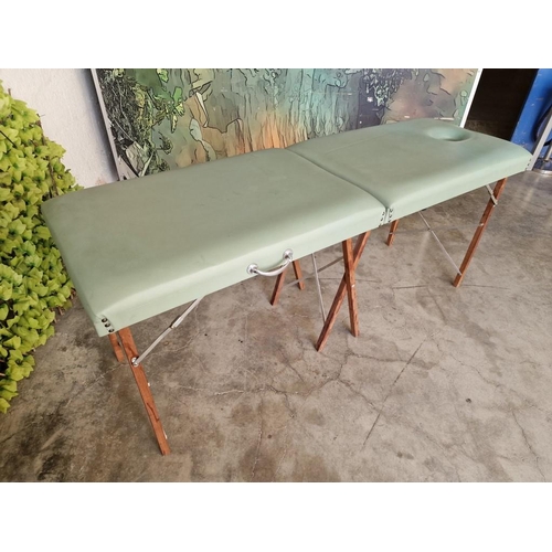 62 - Folding Massage Bed