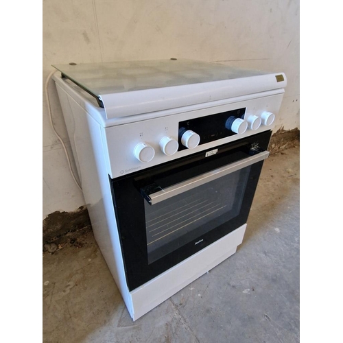 463 - Amica Freestanding Electric Oven with 4-Ring Gas Hob, Model: 6122GE3, Looks Unused!