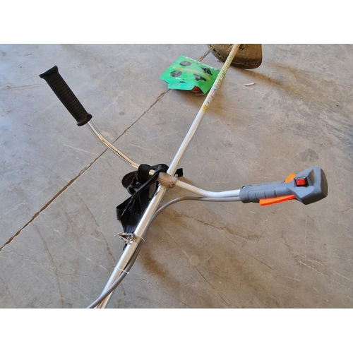 465 - PowerPlus Garden Petrol Grass Strimmer / Brush Cutter, Model: POW60476