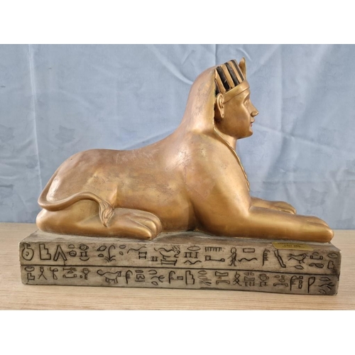 285 - Egyptian Sphinx Ornament, Approx. L: 35cm