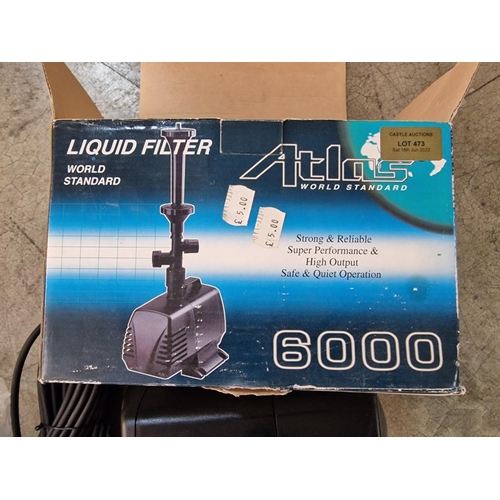 473 - Atlas 6000 Liquid Filter / Pump, with Box