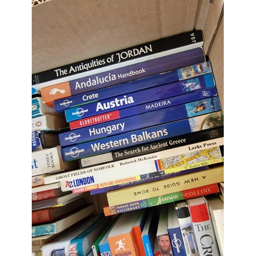 488 - Box of Books, Mostly Travel Related