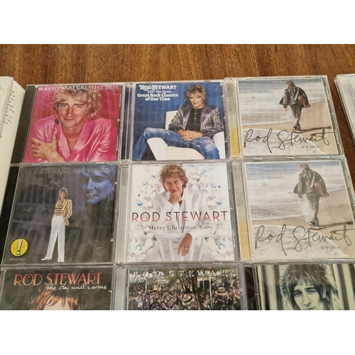 489 - Rod Stewart Autobiography, Together with Collection of Approx. 18 x Rod Stewart CDs and Other Assort... 