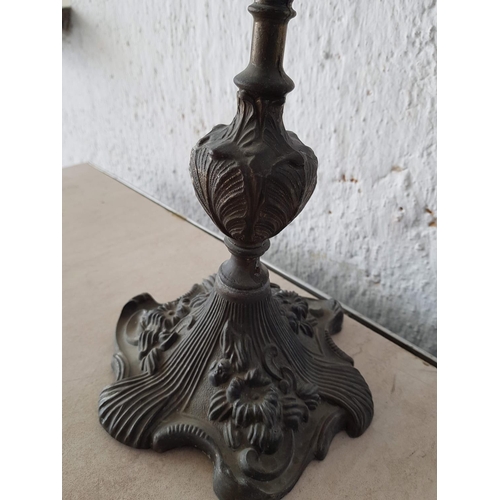 327 - Vintage 3 - Arms Metal Candle Holder