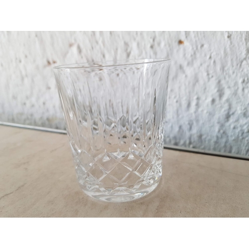 334 - 2 x Crystal Sets (6 x Champagne and 6 x Water Glasses)