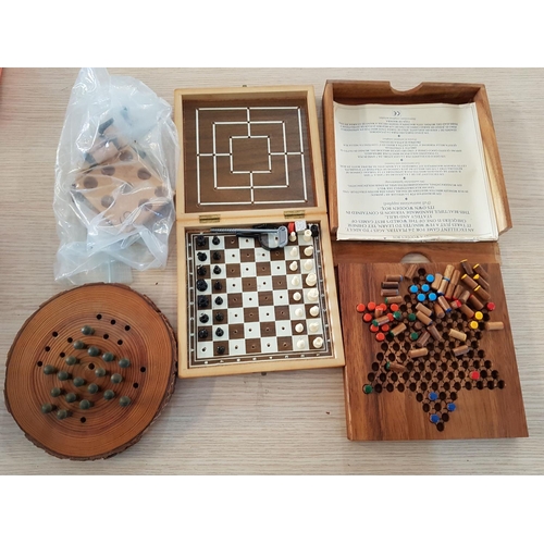 417 - Large Collection of Table Games inc; Playing Cards, Jenga, Pocket Scrabble, Domino and Others