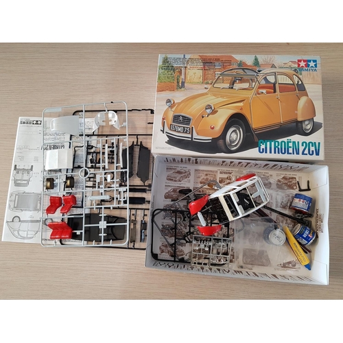 421 - Citroen 2CV Model Kit (Highly Detailed Static Display Model)