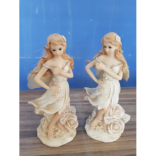 441 - 8 x Fairy Figurines (Resin)