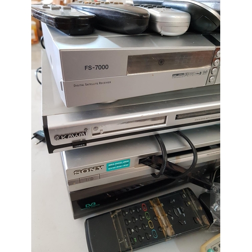 444 - Collection of DVD Players and Digital Satellite Receiver and Various of R/C