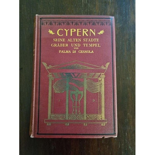 206 - Collection of Seven Antique Books on Greek and Cypriot Culture and History; 'Historic Cyprus, Rupert... 