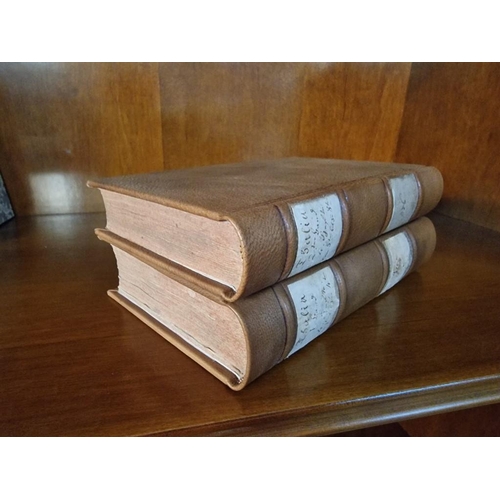 228 - Pair of Antique Leather Bound Books: Both 'Thalia' by Friedrich Schiller, 1787 & 1789 (in German)