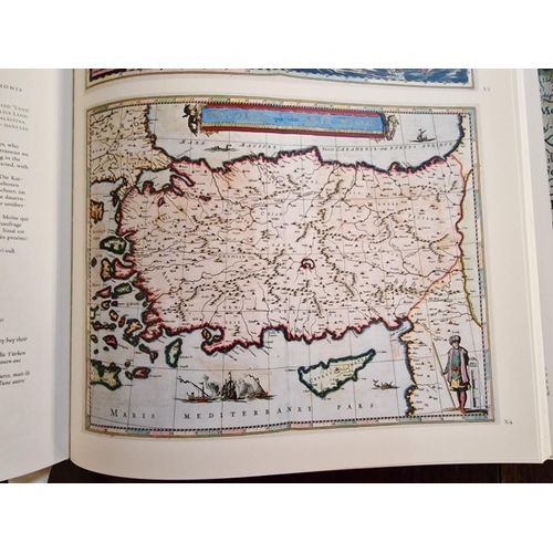 214 - Large Coffee Table Hardback Book, 'Atlas Maior of 1665' by Joan Blaeu, in English, German and French