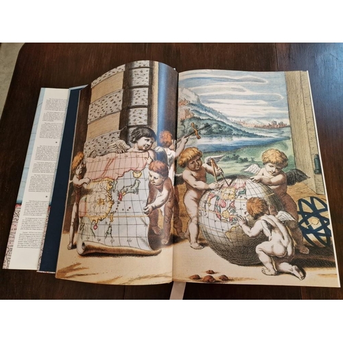 214 - Large Coffee Table Hardback Book, 'Atlas Maior of 1665' by Joan Blaeu, in English, German and French