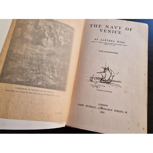 215 - Antique Book 'The Navy of Venice' by Alethea Wiel, 1910