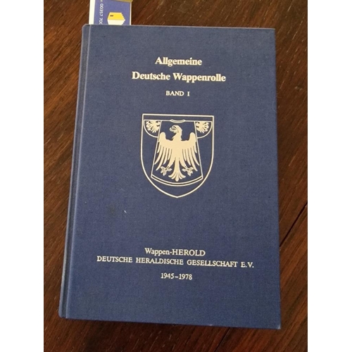 216 - 15 x Volumes of The German Coat of Arms Roll, from 1945 to 2001 (In German)