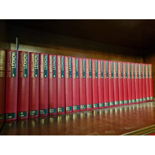 220 - 24 x Volumes of The Bertelsmann German Lexicon (In German)