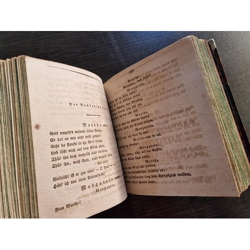 223 - Small Antique Book 'Faust. The Tragedy's First Part' by Johann Wolfgang von Goethe, 1825 (in German)