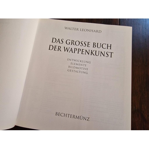 224 - Coffee Table Hardback Book 'The Great Book of German Coat of Arms Art' (in German)