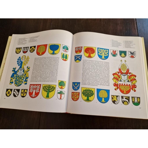 224 - Coffee Table Hardback Book 'The Great Book of German Coat of Arms Art' (in German)