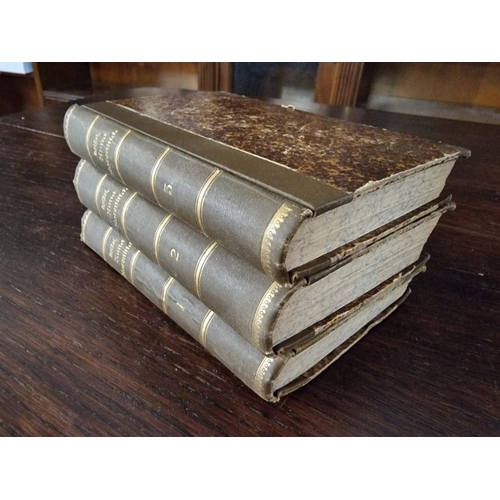 224B - Three Volumes of Antique Books of 'Anna Karenina' by Leo Tolstoy, 1897, (in German)