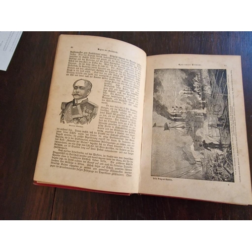 225 - Antique Book 'Our War with Spain, Illustrated from the Best Sources' by G.A. Zimmermann, 1900 (in Ge... 