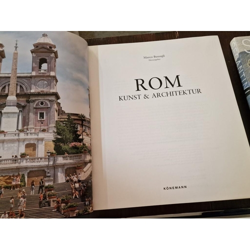 230 - Six Hard Back Books on Italian Art (see multiple photos for titles & authors, in German)