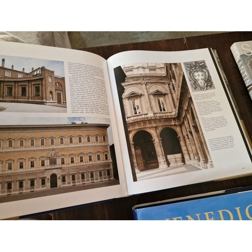 230 - Six Hard Back Books on Italian Art (see multiple photos for titles & authors, in German)