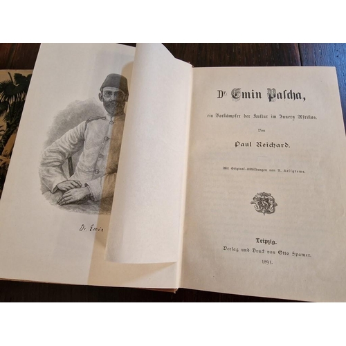 237 - Pair of Antique Books on Africa: 'Erin Pasha, A Champion of Culture In The Interior of Africa' by Pa... 