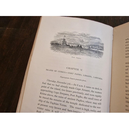 241 - Antique Book 'Sunshine and Storm in the East or Cruises to Cyprus and Constantinople' by Annie Brass... 