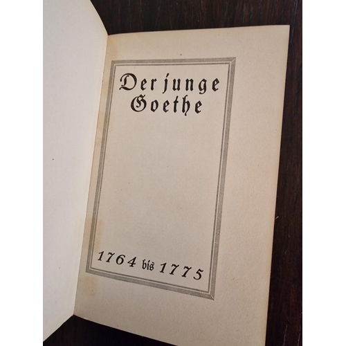 249 - Antique Book 'The Young Goethe' by Johannes Höffner (in German)