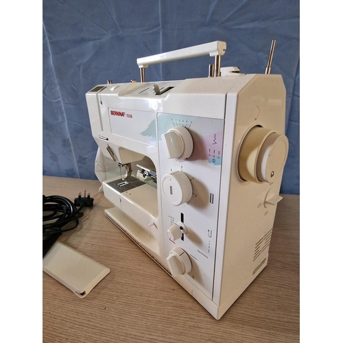 44 - Bernina Electric Sewing Machine, Type 1008, with Foot Pedal and Cover