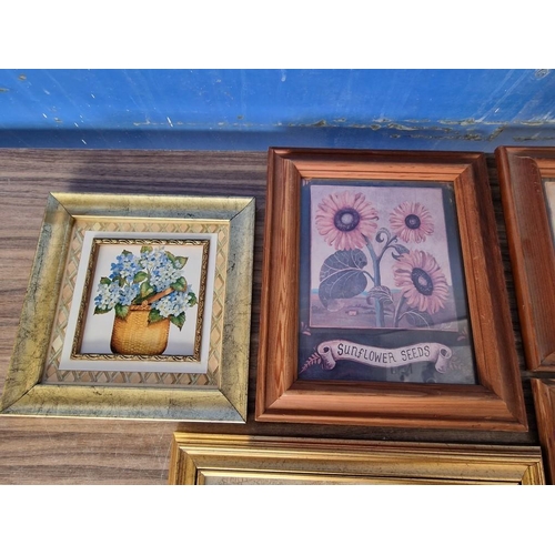 528 - Collection of Assorted Framed Pictures & Prints, (8)