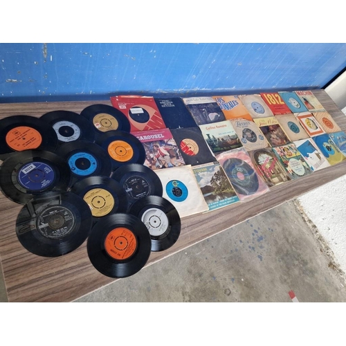 63 - Collection of Assorted 45 RPM Vinyl Records / Singles, See Multiple Catalogue For Titles & Artists