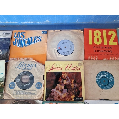 63 - Collection of Assorted 45 RPM Vinyl Records / Singles, See Multiple Catalogue For Titles & Artists