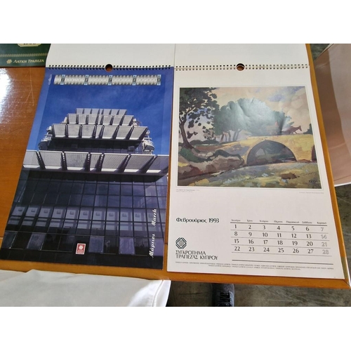 93 - Collection of Wall Calendars; 3 x 'Wings' by Michael Turner (2000, 2001 & 2002) with RAF & Aircraft ... 