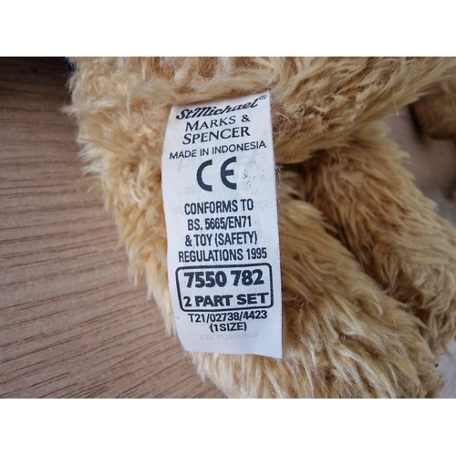 94 - Vintage Teddy Bear, Together with Marks & Spencers Bear, 2 x Sia Collection and Others