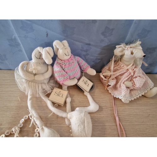 94 - Vintage Teddy Bear, Together with Marks & Spencers Bear, 2 x Sia Collection and Others