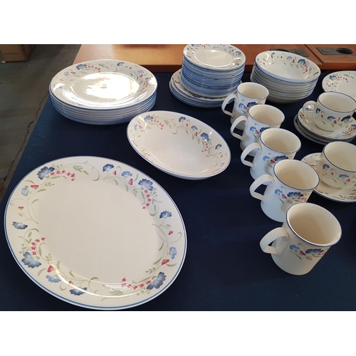 19 - Royal Doulton Expressions English Chine Windermere Breakfast / Dinner / Tea Set (Approx 100pcs)