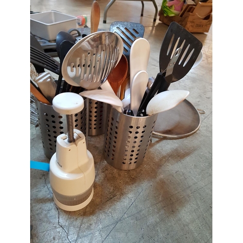 493 - Big Box of Kitchen Tools and Accessories