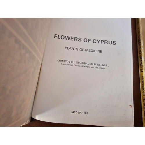 544 - Seven Books on the Flowers of Cyprus Including Two Volumes 'Flora of Cyprus'