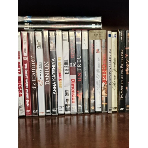 72 - Large Collection of Assorted DVDs